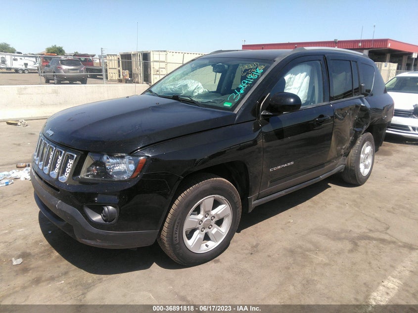 VIN 1C4NJCEAXHD117451 2017 JEEP COMPASS LATITUDE