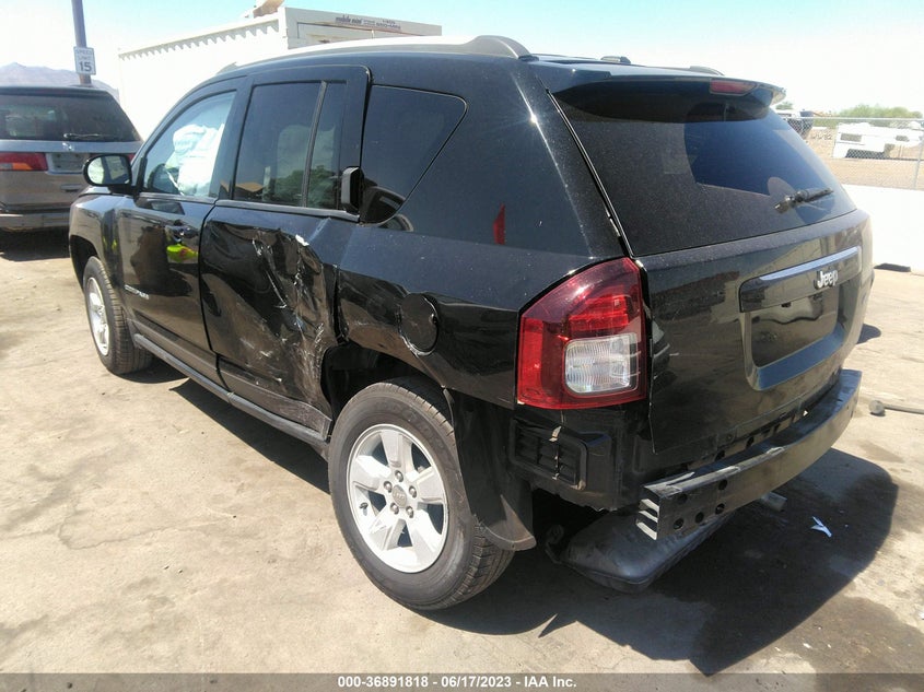 VIN 1C4NJCEAXHD117451 2017 JEEP COMPASS LATITUDE