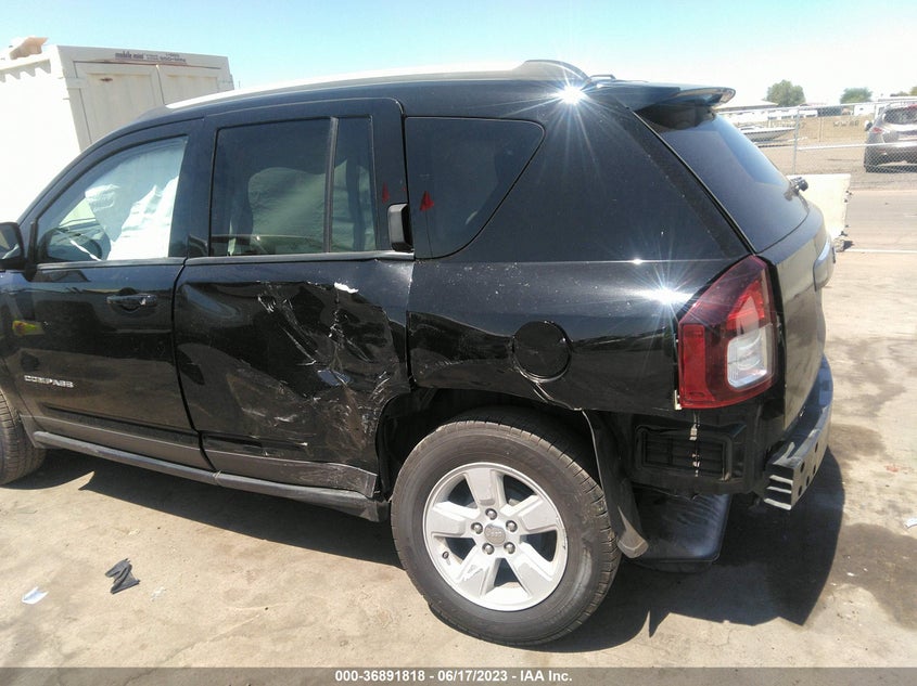 VIN 1C4NJCEAXHD117451 2017 JEEP COMPASS LATITUDE