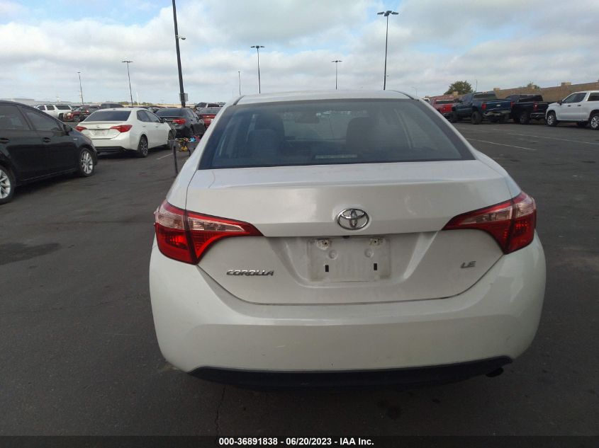 2019 TOYOTA COROLLA LE - 5YFBURHE8KP858312