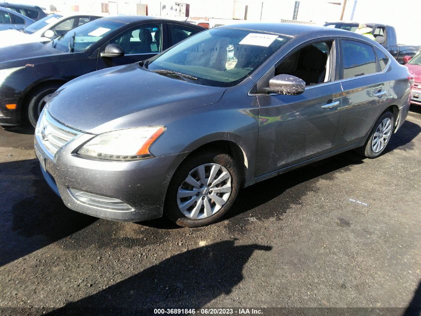 2015 NISSAN SENTRA S - 3N1AB7AP7FY214908