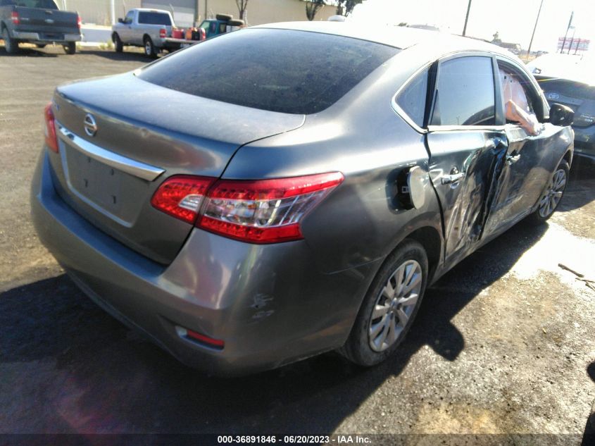 2015 NISSAN SENTRA S - 3N1AB7AP7FY214908