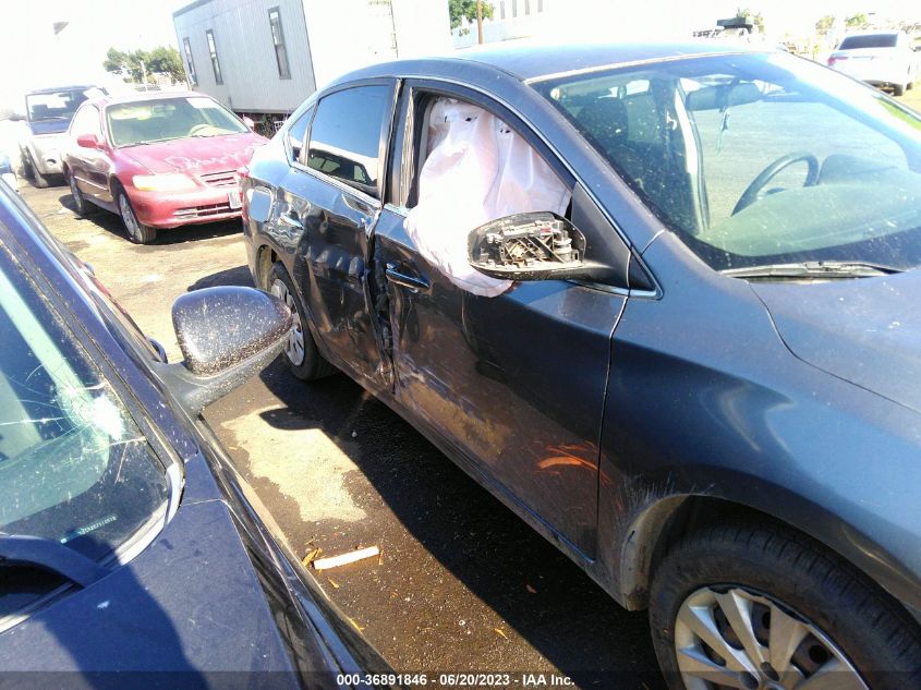 2015 NISSAN SENTRA S - 3N1AB7AP7FY214908
