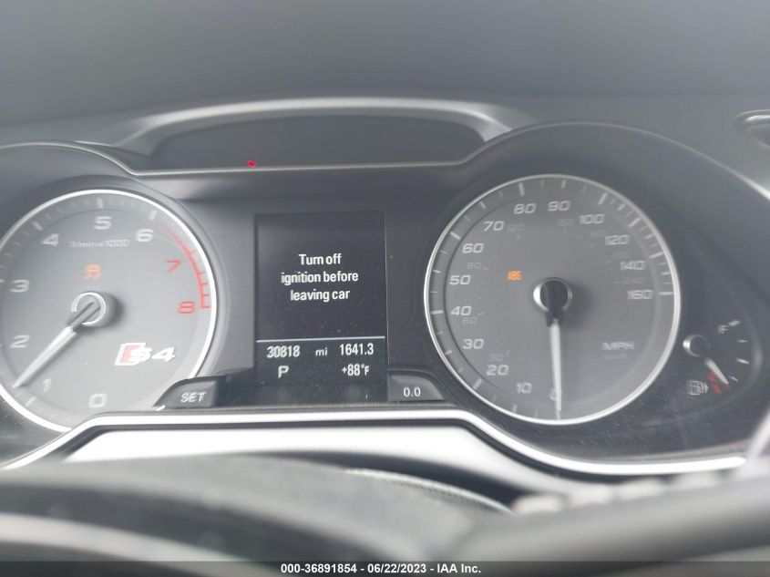 2016 AUDI S4 PRESTIGE - WAUKGAFL0GA009472