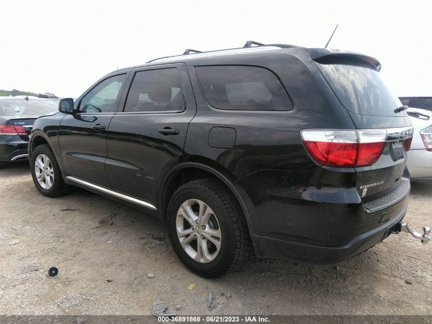 2013 DODGE DURANGO SXT - 1C4RDHAG5DC571851