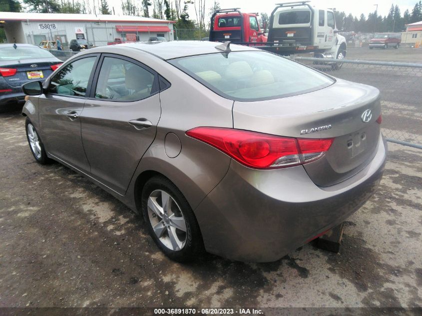 2013 HYUNDAI ELANTRA GLS PZEV - 5NPDH4AE3DH327304