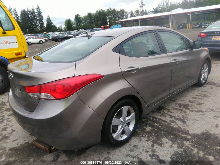 2013 HYUNDAI ELANTRA GLS PZEV - 5NPDH4AE3DH327304