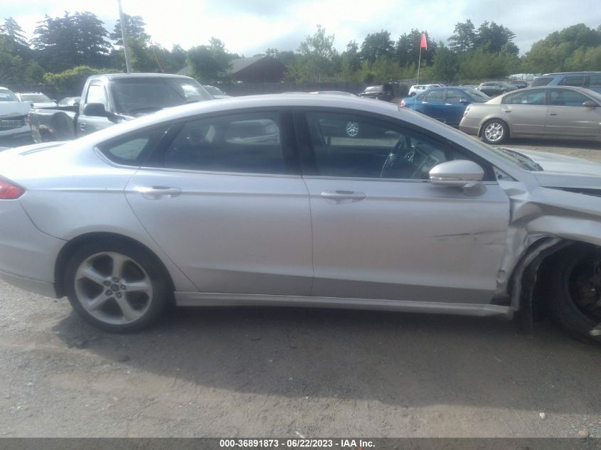 2016 FORD FUSION SE - 3FA6P0H73GR129177