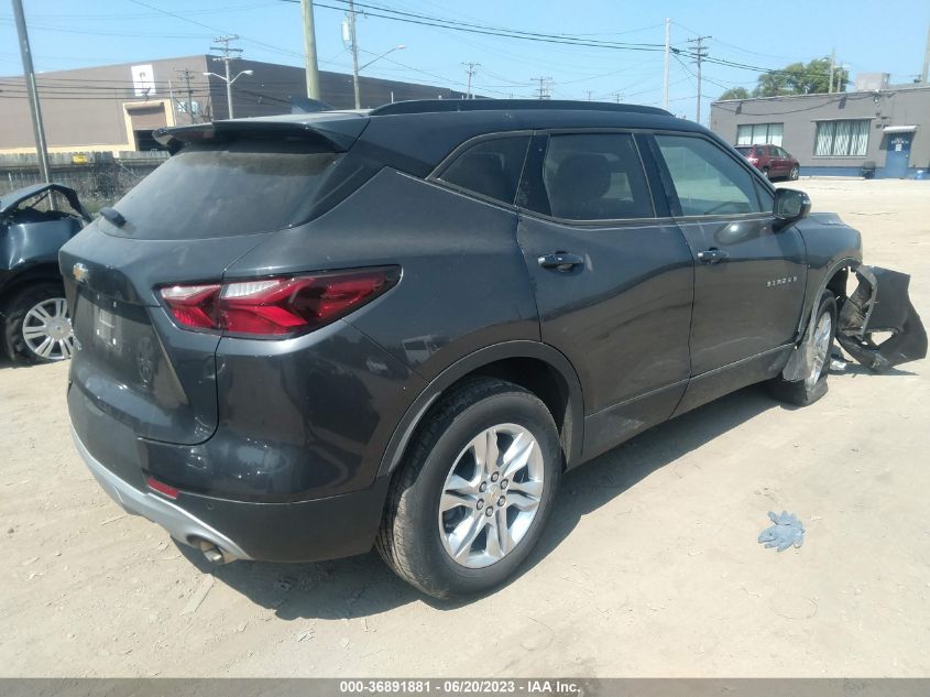 2022 CHEVROLET BLAZER LT - 3GNKBCR44NS129957