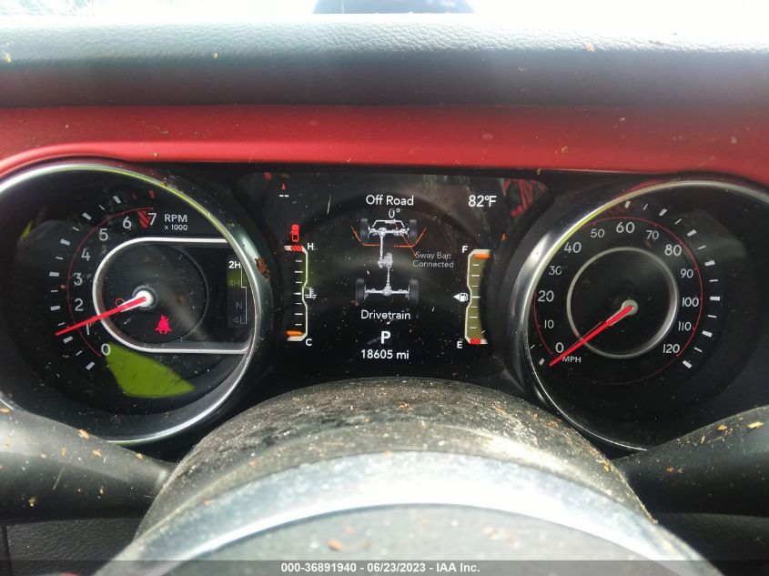 2022 JEEP GLADIATOR RUBICON - 1C6JJTBG5NL102291
