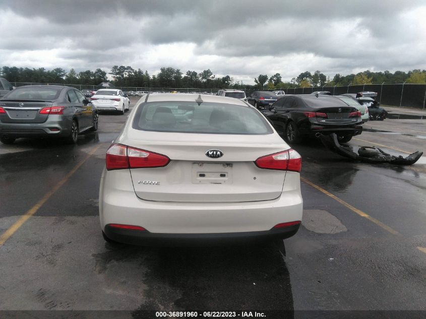 2015 KIA FORTE LX - KNAFK4A68F5335398