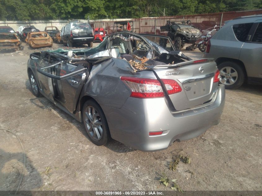 2014 NISSAN SENTRA SR - 3N1AB7AP3EY264431