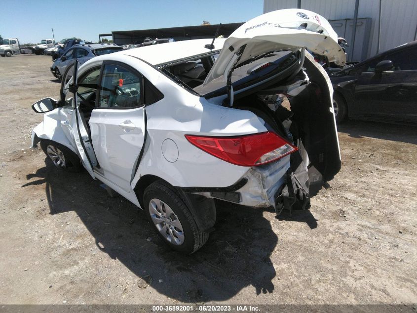 2017 HYUNDAI ACCENT SE - KMHCT4AE3HU311735