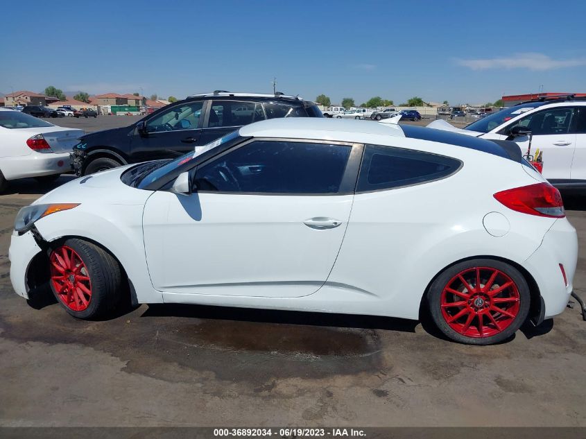 2013 HYUNDAI VELOSTER W/BLACK INT - KMHTC6AD2DU171058