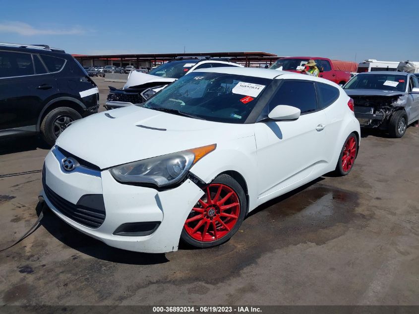 2013 HYUNDAI VELOSTER W/BLACK INT - KMHTC6AD2DU171058