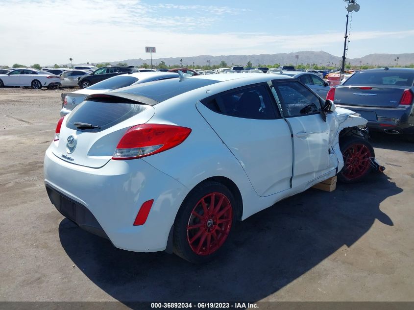 2013 HYUNDAI VELOSTER W/BLACK INT - KMHTC6AD2DU171058