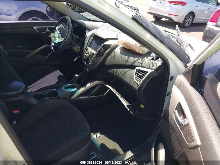 2013 HYUNDAI VELOSTER W/BLACK INT - KMHTC6AD2DU171058