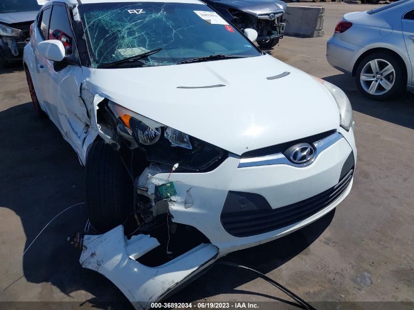 2013 HYUNDAI VELOSTER W/BLACK INT - KMHTC6AD2DU171058