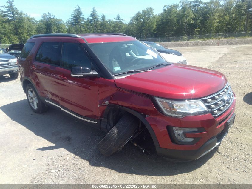 2017 FORD EXPLORER XLT - 1FM5K8D88HGD73252