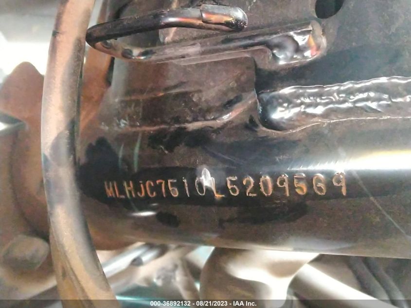 2020 HONDA GROM 125 MLHJC7510L5209569