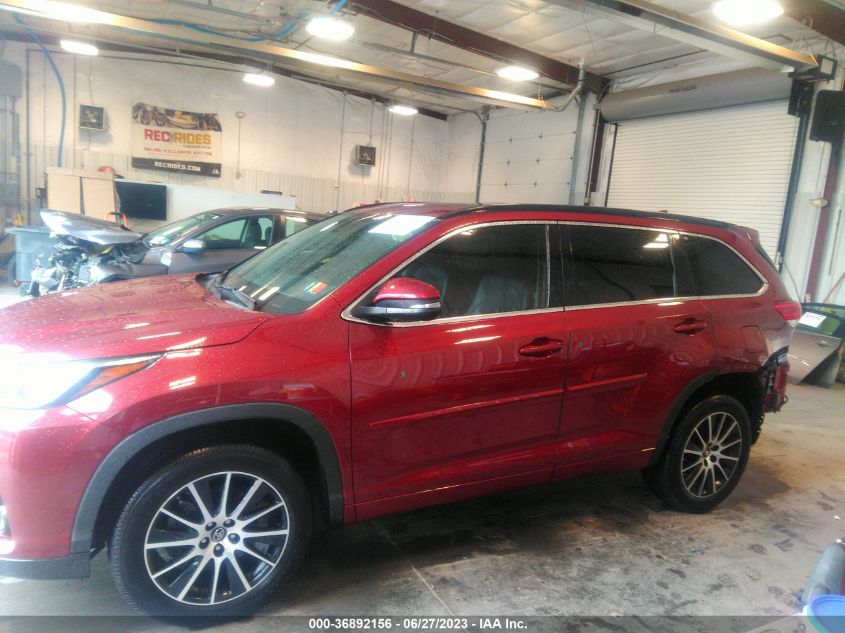 2018 TOYOTA HIGHLANDER SE/XLE - 5TDKZRFH6JS533632
