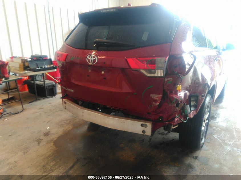 2018 TOYOTA HIGHLANDER SE/XLE - 5TDKZRFH6JS533632