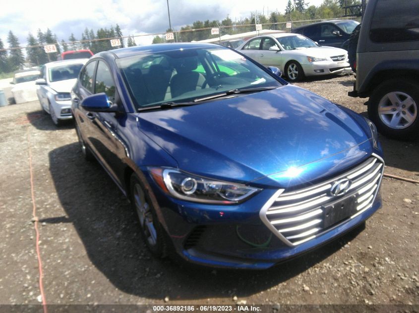 2018 HYUNDAI ELANTRA SEL - 5NPD84LF2JH398236