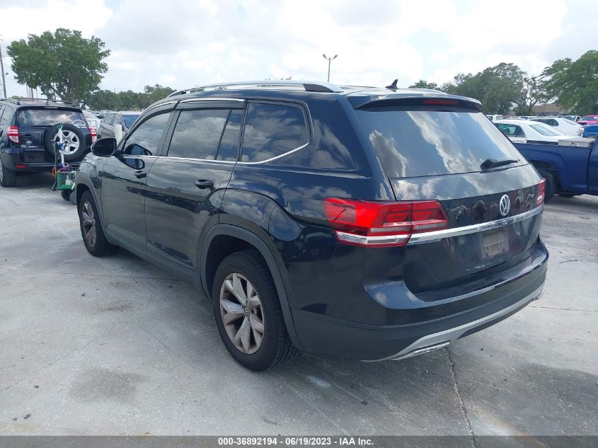 2018 VOLKSWAGEN ATLAS 2.0T S - 1V2AP2CA6JC590476