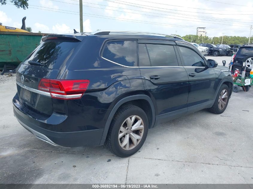 2018 VOLKSWAGEN ATLAS 2.0T S - 1V2AP2CA6JC590476