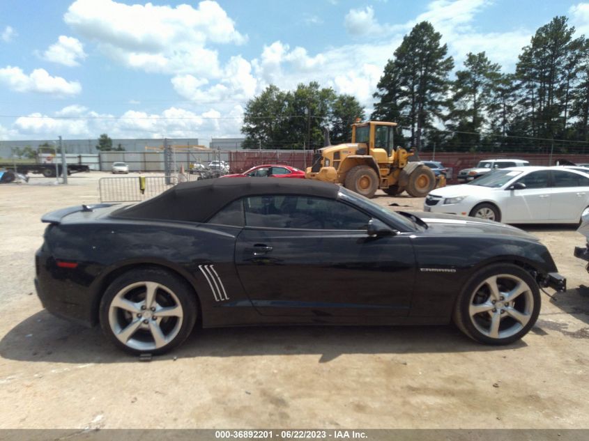2015 CHEVROLET CAMARO LT - 2G1FF3D30F9271002