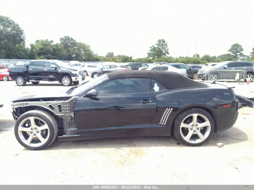 2015 CHEVROLET CAMARO LT - 2G1FF3D30F9271002