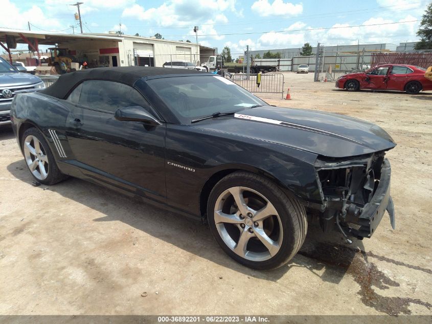 2015 CHEVROLET CAMARO LT - 2G1FF3D30F9271002