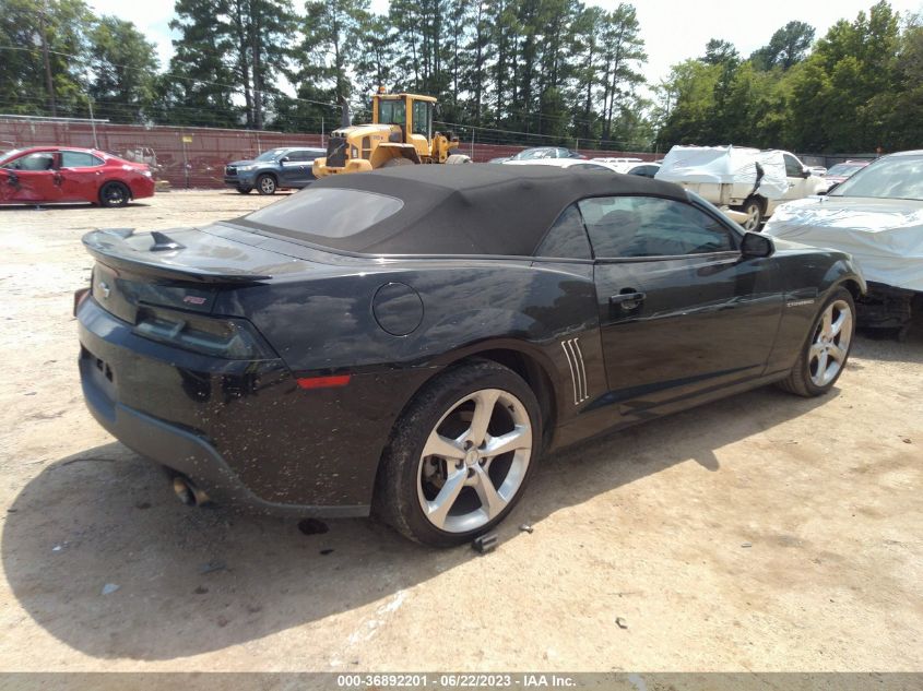 2015 CHEVROLET CAMARO LT - 2G1FF3D30F9271002