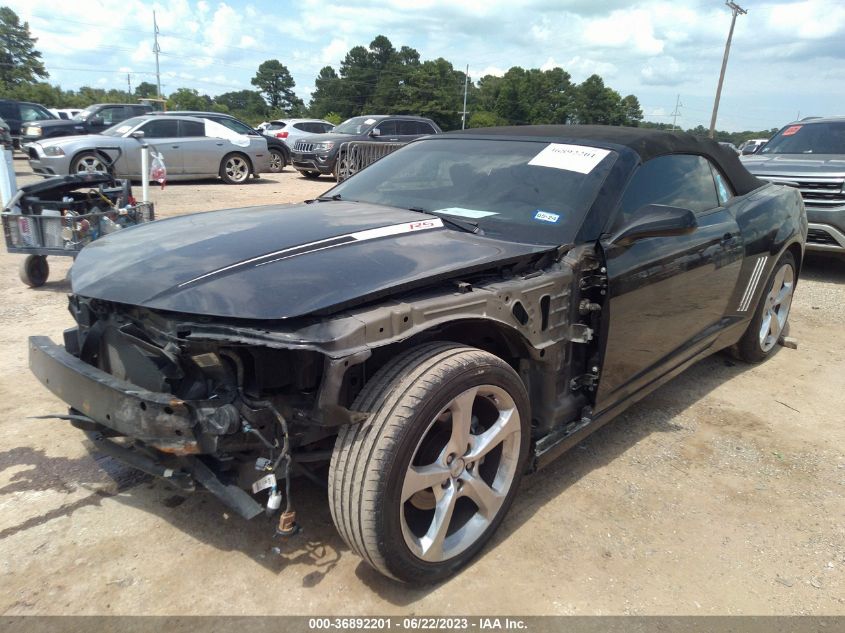 2015 CHEVROLET CAMARO LT - 2G1FF3D30F9271002