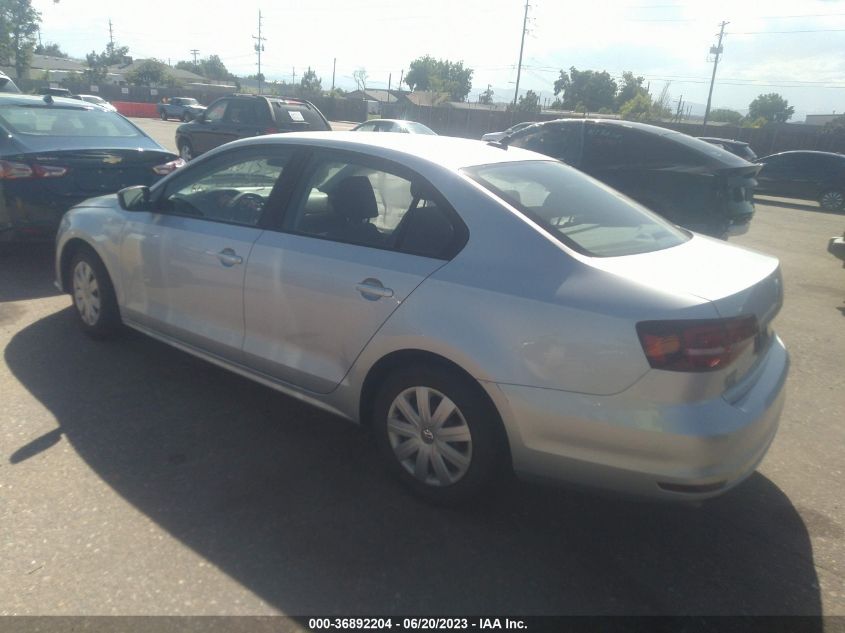 2016 VOLKSWAGEN JETTA SEDAN 1.4T S W/TECHNOLOGY - 3VW267AJ1GM330824