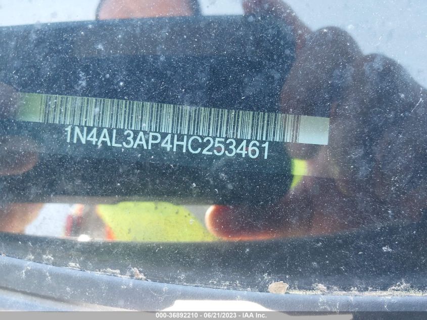 2017 NISSAN ALTIMA 2.5 S - 1N4AL3AP4HC253461