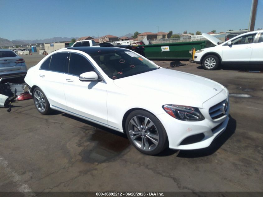 2016 MERCEDES-BENZ C-CLASS C 300 - 55SWF4JB5GU177198