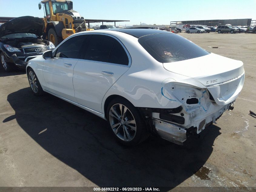 2016 MERCEDES-BENZ C-CLASS C 300 - 55SWF4JB5GU177198
