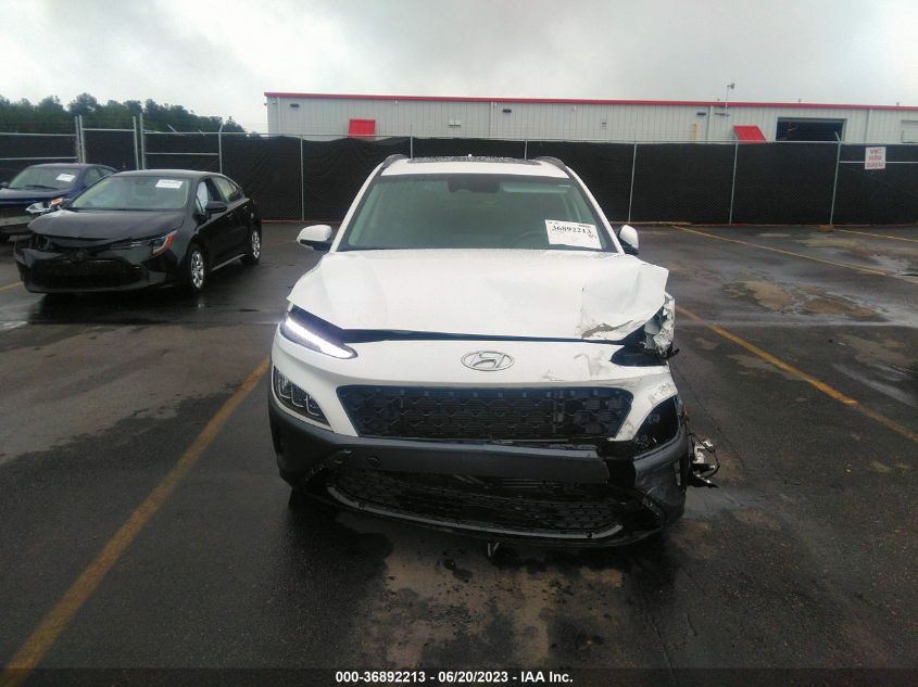 2022 HYUNDAI KONA LIMITED - KM8K53A35NU837519