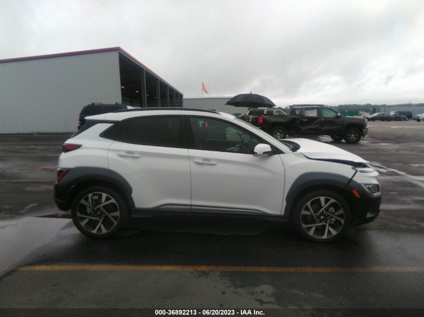 2022 HYUNDAI KONA LIMITED - KM8K53A35NU837519