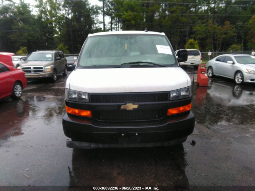 2021 CHEVROLET EXPRESS CARGO RWD 2500 EXTENDED WHEELBASE WT - 1GCWGBFP7M1257923