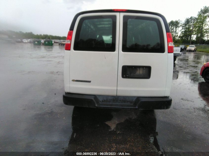 2021 CHEVROLET EXPRESS CARGO RWD 2500 EXTENDED WHEELBASE WT - 1GCWGBFP7M1257923