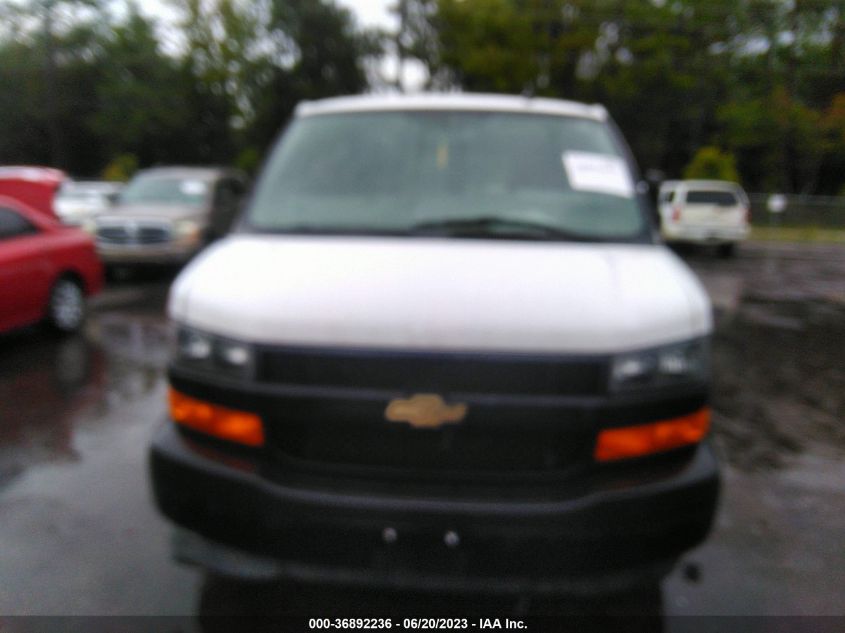 2021 CHEVROLET EXPRESS CARGO RWD 2500 EXTENDED WHEELBASE WT - 1GCWGBFP7M1257923