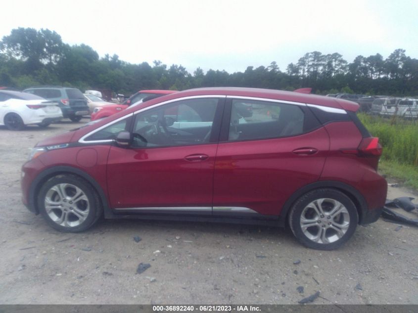 2017 CHEVROLET BOLT EV LT - 1G1FW6S01H4188159