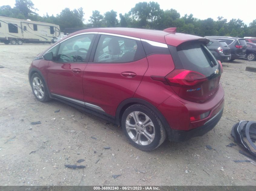 2017 CHEVROLET BOLT EV LT - 1G1FW6S01H4188159