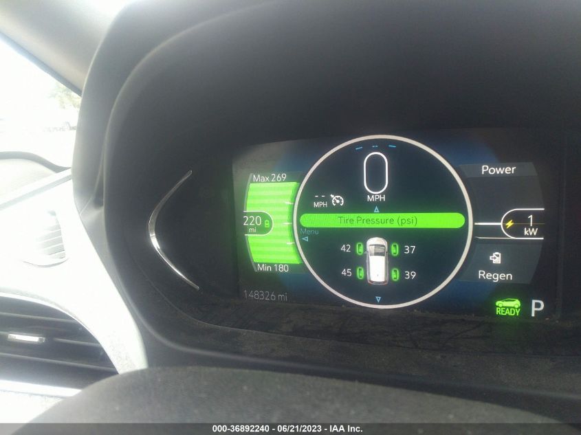 2017 CHEVROLET BOLT EV LT - 1G1FW6S01H4188159