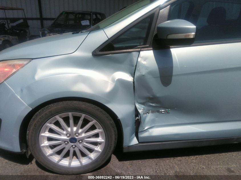 2013 FORD C-MAX HYBRID SE - 1FADP5AU9DL522874