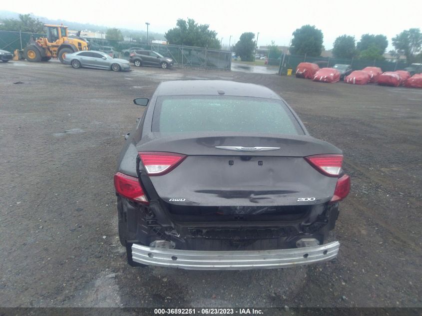 2016 CHRYSLER 200 S - 1C3CCCDG8GN174929