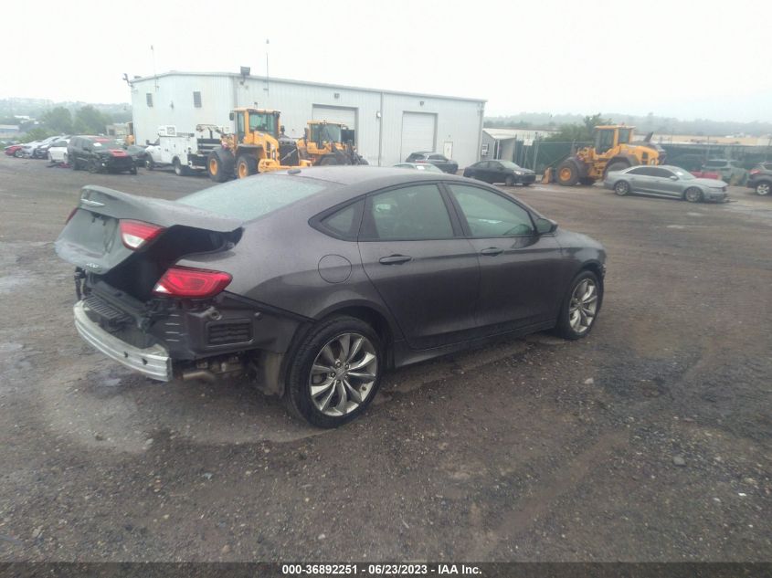 2016 CHRYSLER 200 S - 1C3CCCDG8GN174929