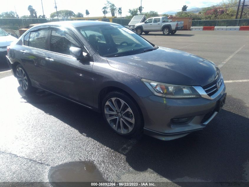 2015 HONDA ACCORD SEDAN SPORT - 1HGCR2F52FA070654